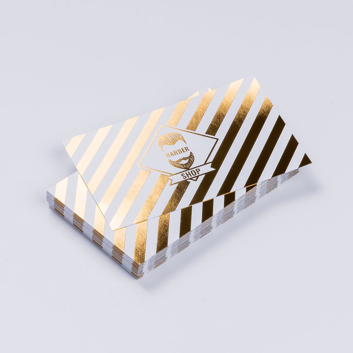 Vizitky s metalickou tlačou FSC®